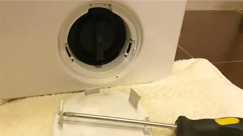 Чистка корпуса и дверцы стиральной машины
